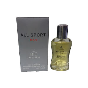 عطر جیبی ریو کالکشن مدل آلور اسپورت مردانه حجم 20 میل DE RIO collection Eau de parfum ALL SPORT MAN 20 ml